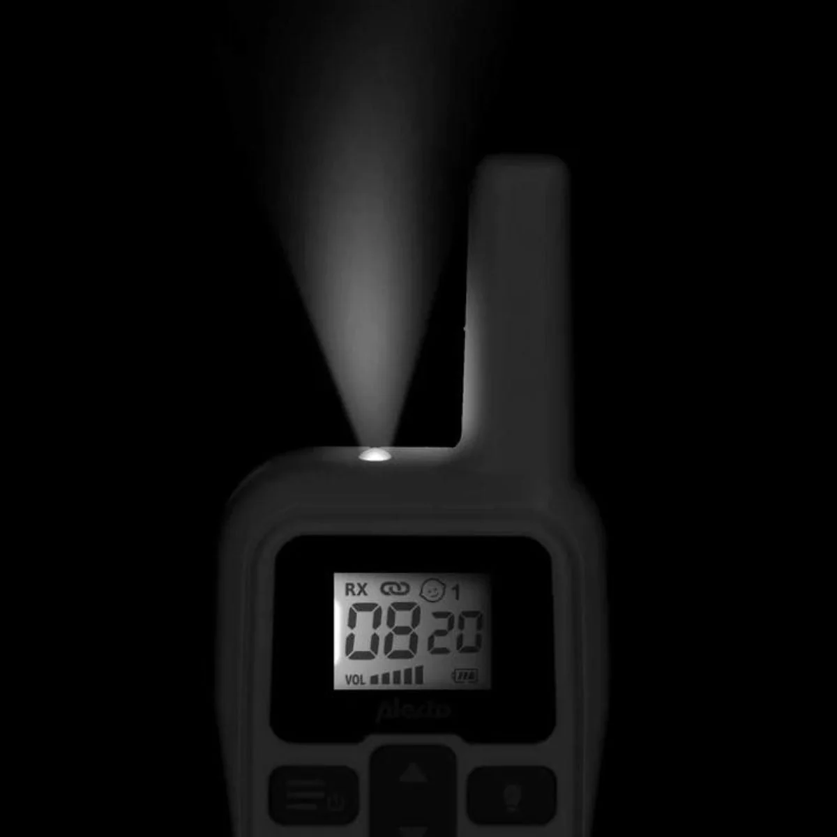 Alecto Babyfoon Dbx-80 Wit/Antraciet Met Groot Bereik Tot 3.000 Meter - Image 3