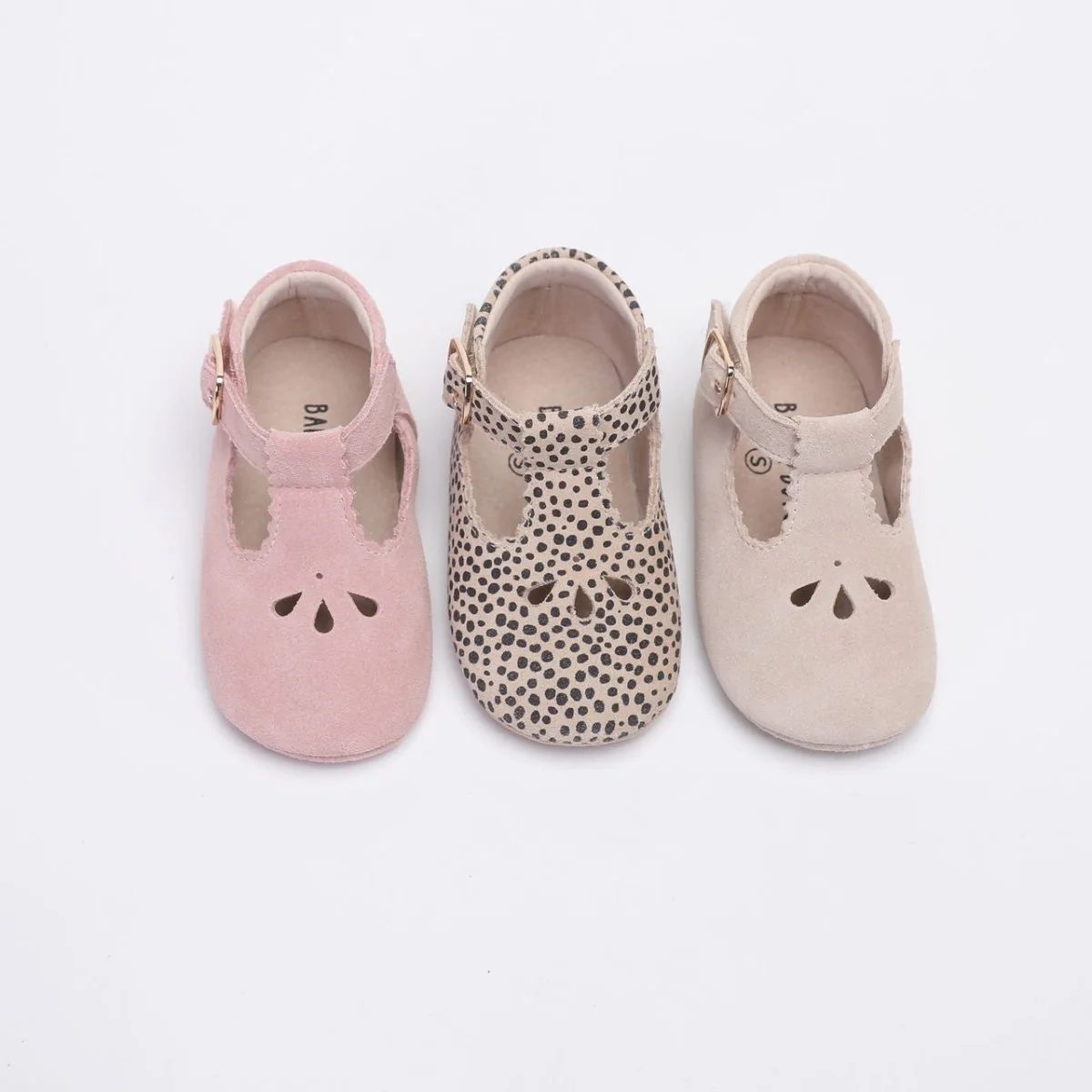 Baby Dutch Baby Schoentjes Evi Sand Suede - Image 4