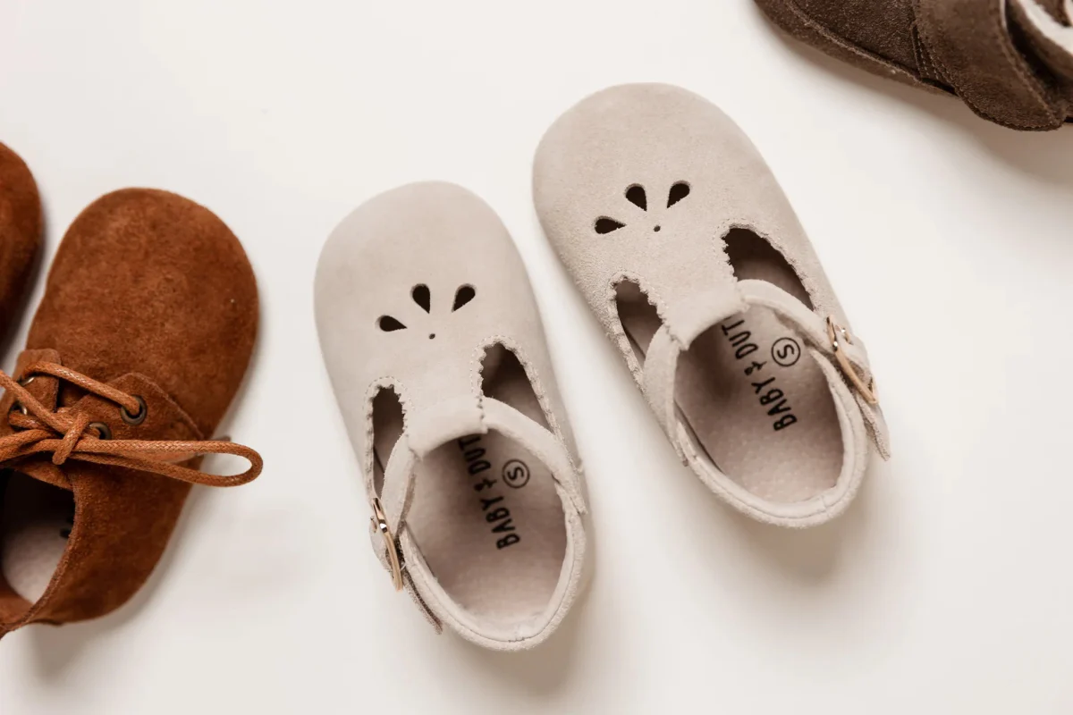 Baby Dutch Baby Schoentjes Evi Sand Suede - Image 6