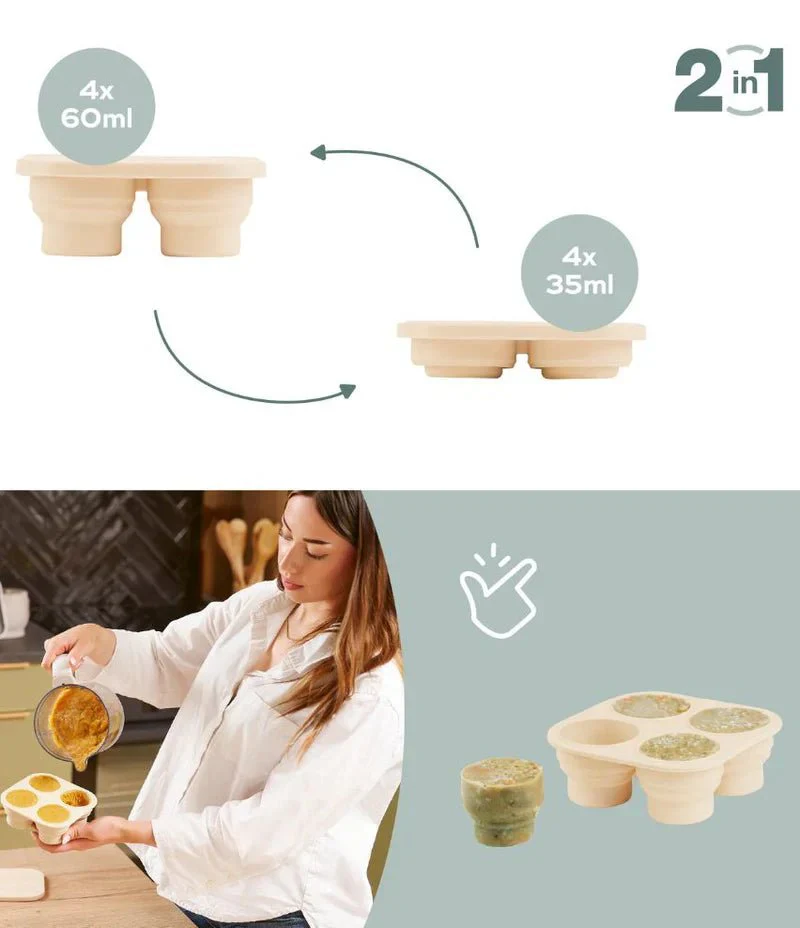 Babymoov Set Siliconen bakjes + Knabbelaar - Image 3