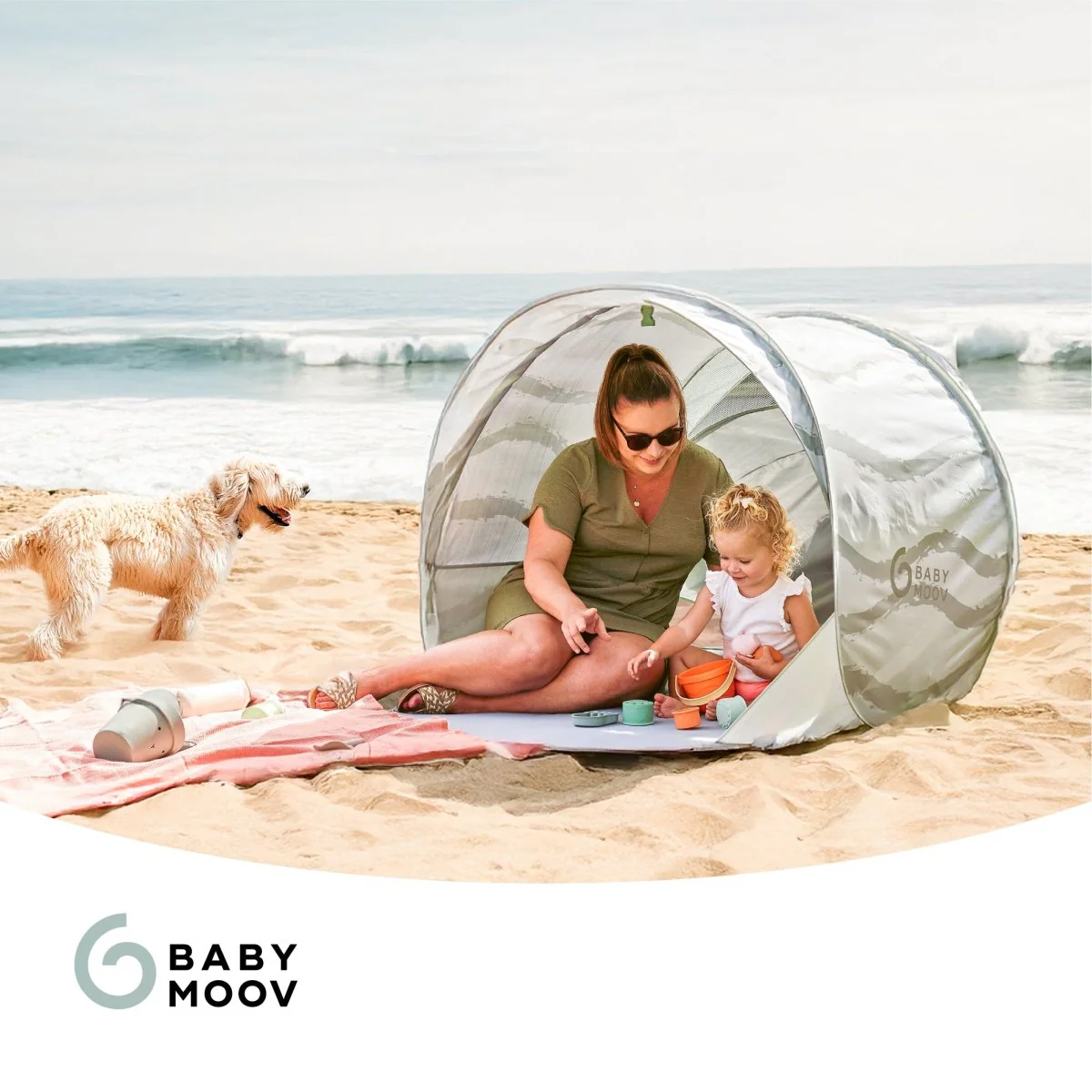 Babymoov Strandtentje Blue Lagoon - Image 12
