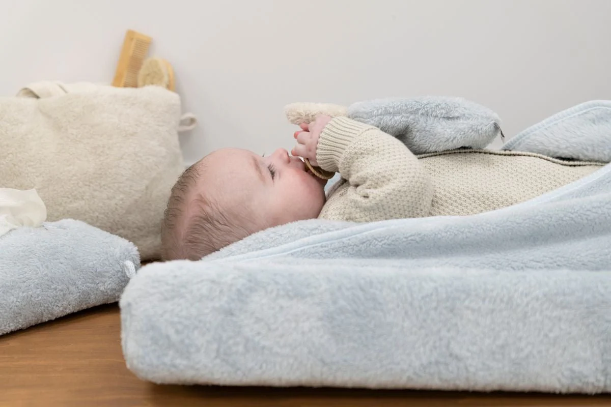 Baby's Only Aankleedkussenhoes Cozy Misty Blue 45X70cm - Image 4