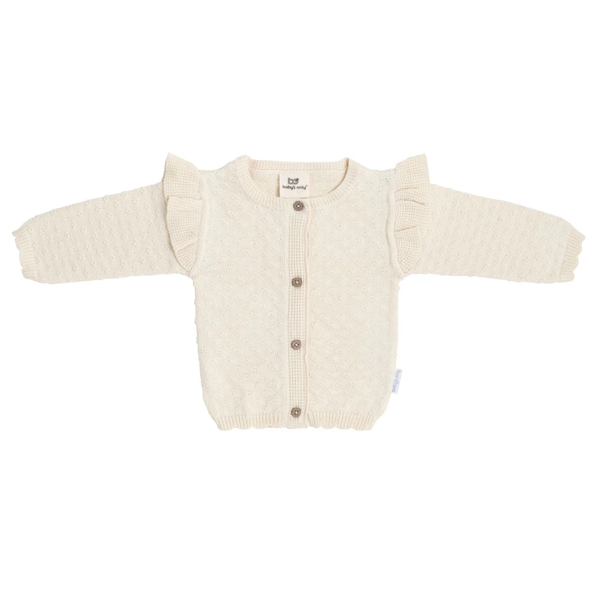 Baby's Only Baby Vestje Miracle Warm Linen Ruffel