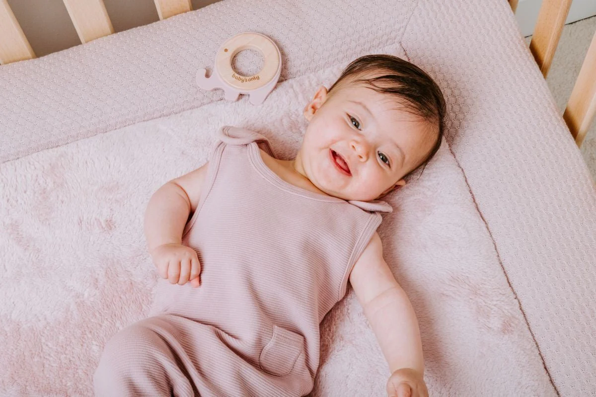 Baby's Only Boxkleed Sky Oud Roze 80X100cm - Image 4