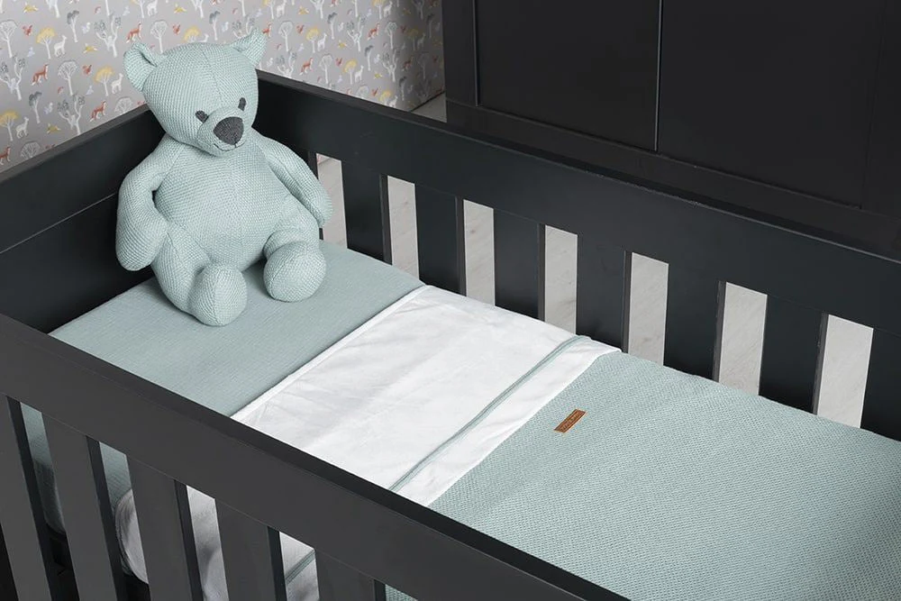 Baby's Only Dekbedovertrek Classic Mint 100x135cm - Image 4