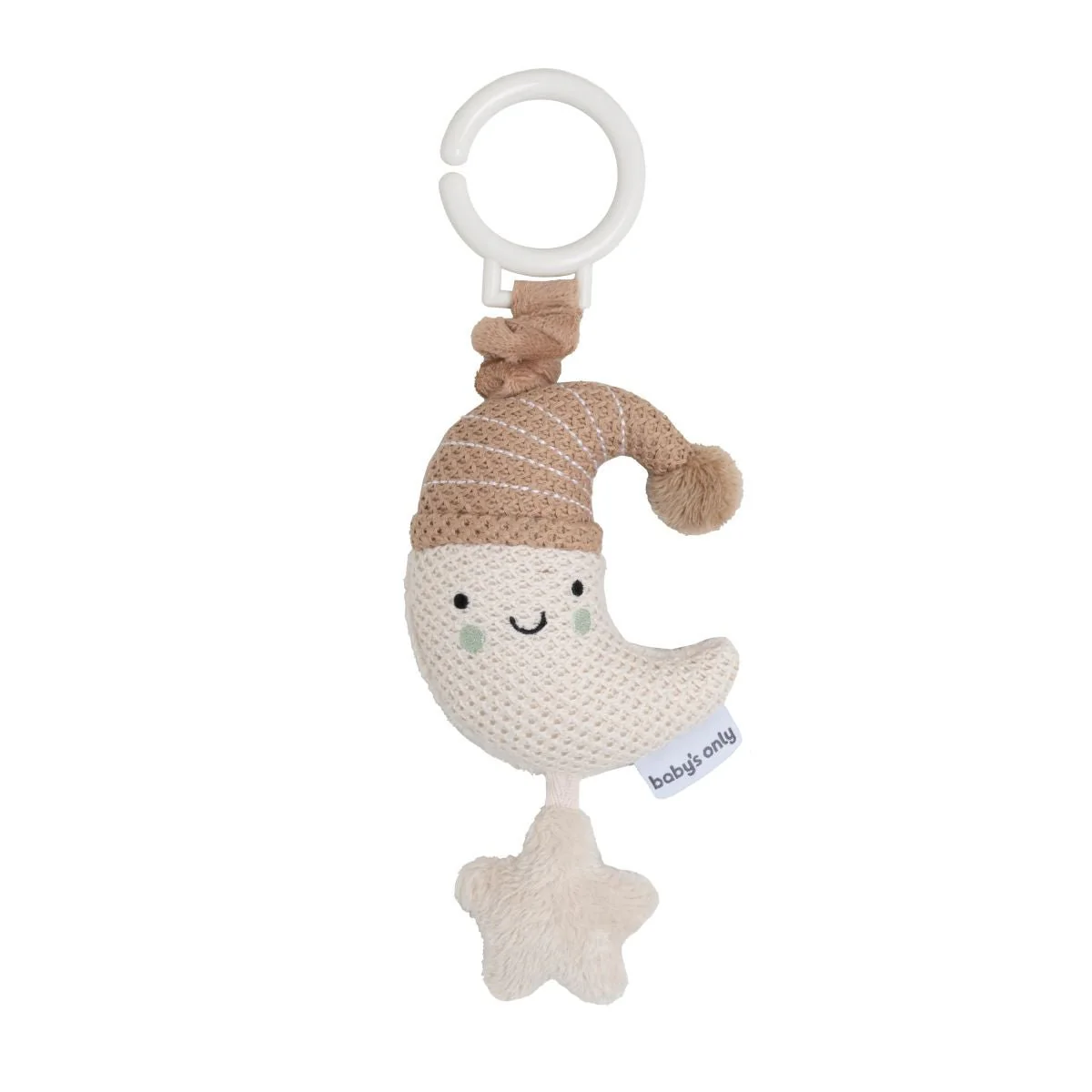 Baby's Only Hangspeeltje Heaven Clay/Warm Linen Vibrerend