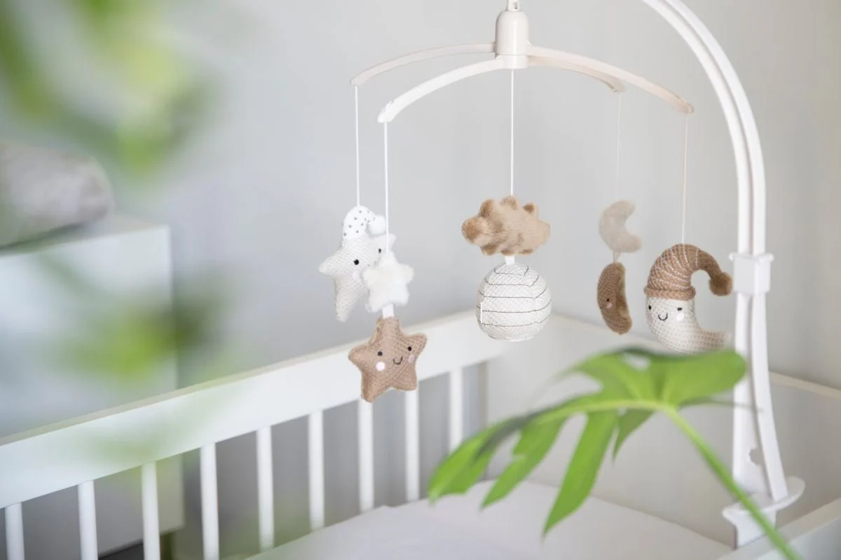 Baby's Only Muziekmobiel Heaven Clay/Warm Linen - Image 7