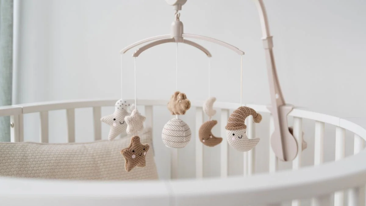 Baby's Only Muziekmobiel Heaven Clay/Warm Linen - Image 8