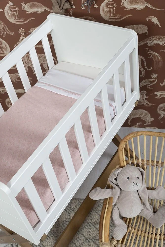 Baby's Only Wiegdeken Chenille Reef Misty Pink - Image 2
