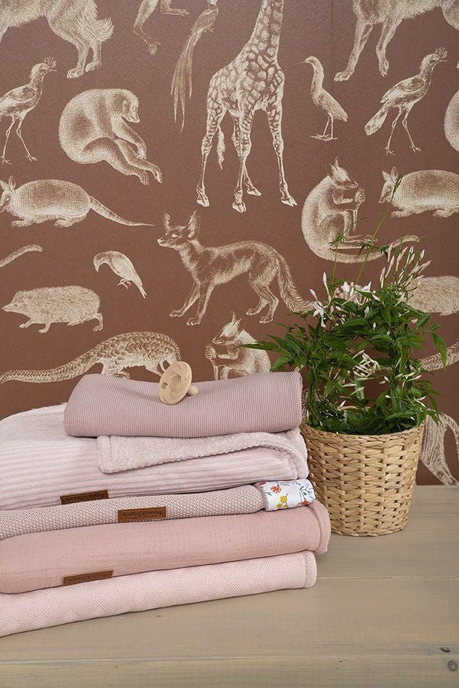 Baby's Only Wiegdeken Chenille Reef Misty Pink - Image 5