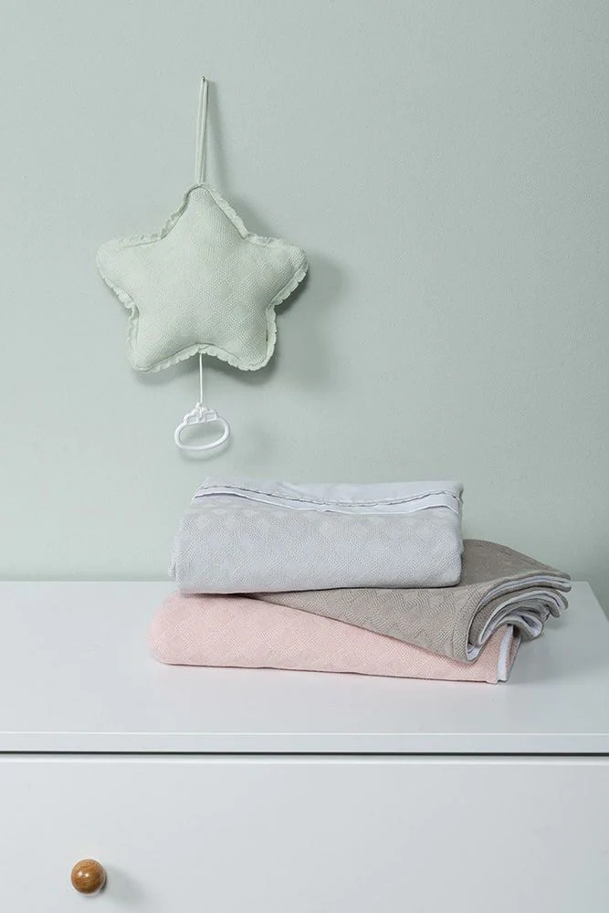 Baby's Only Wiegdeken Chenille Reef Urban Taupe - Image 5