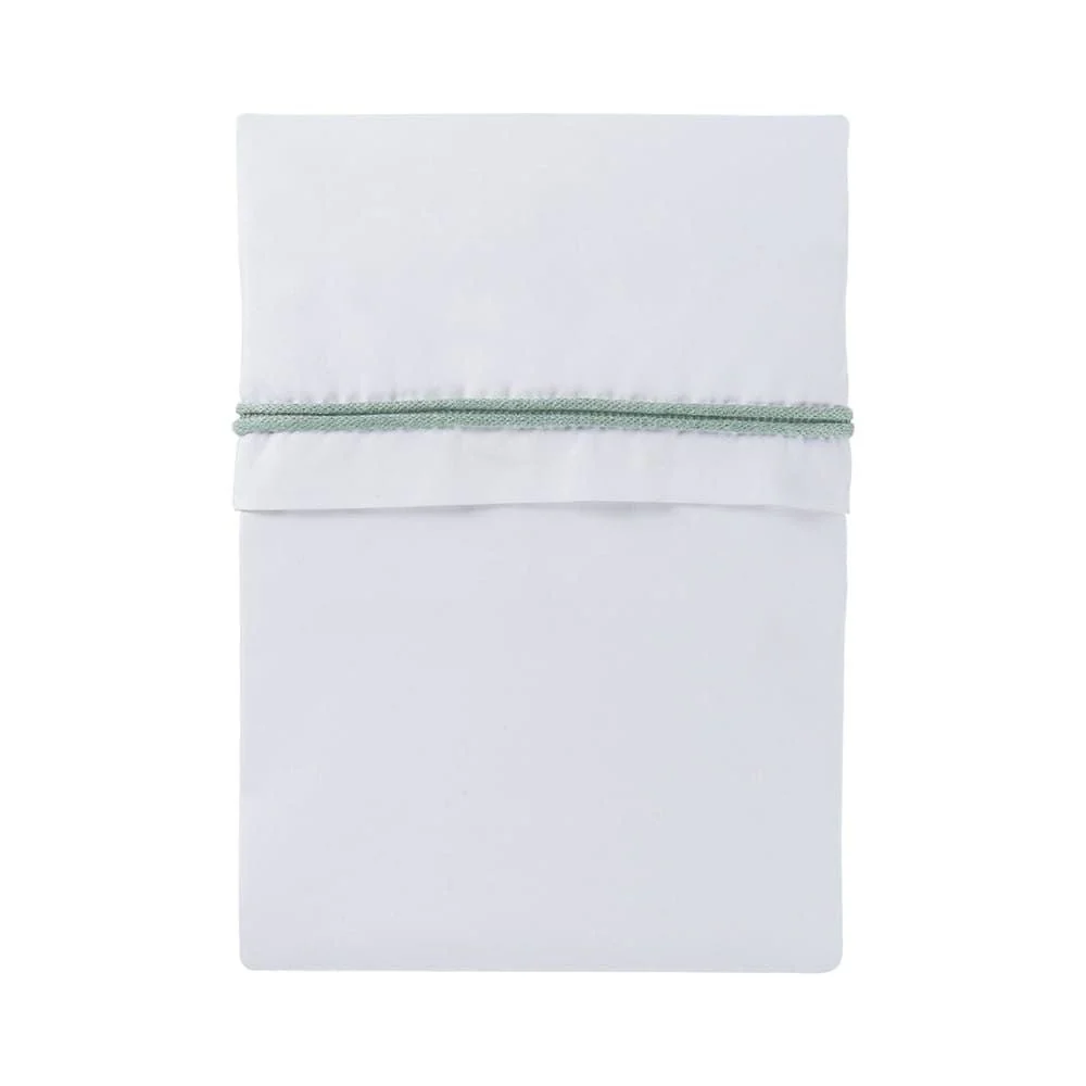 Baby's Only Wieglaken Gebreide Bies Mint/Wit