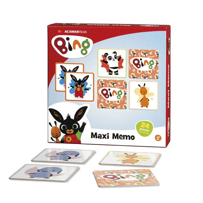 Bambolino Spelletje Maxi Memo Bing 36St