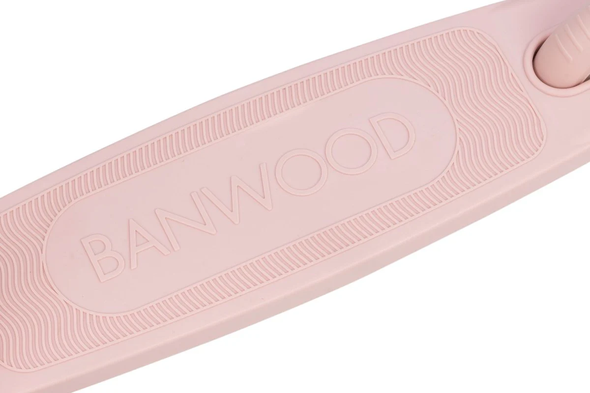 Banwood Kinderstep Eco Faded Pink met Mandje - Image 10