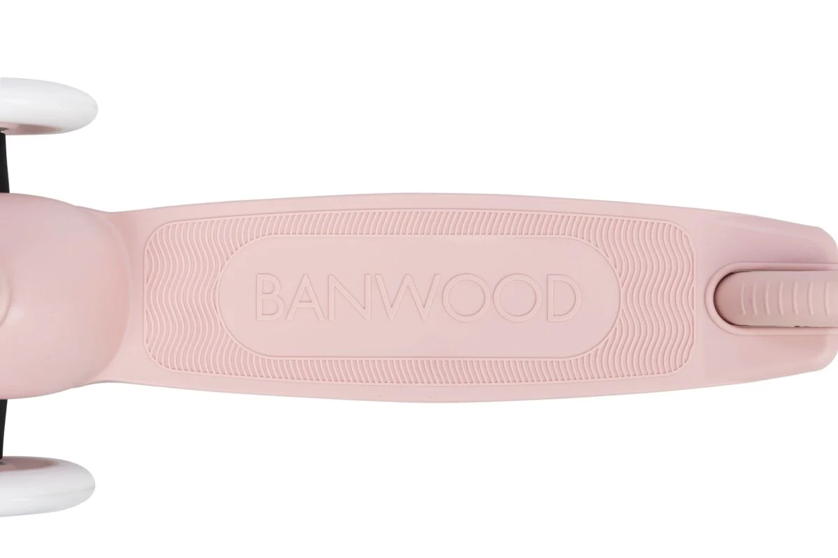 Banwood Kinderstep Eco Faded Pink met Mandje - Image 11