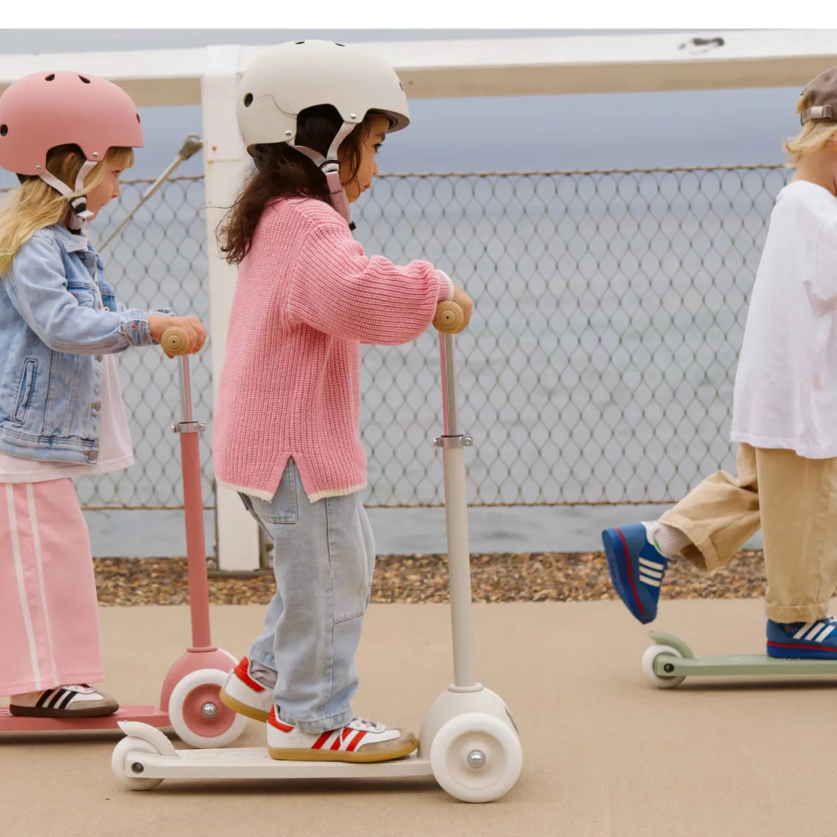 Banwood Kinderstep Eco Ivory met Mandje - Image 12