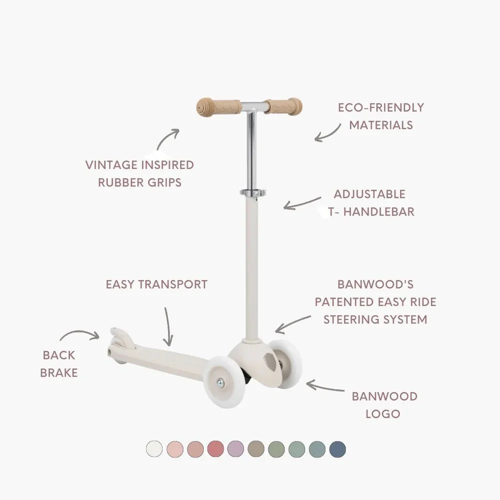 Banwood Kinderstep Eco Ivory met Mandje - Image 14
