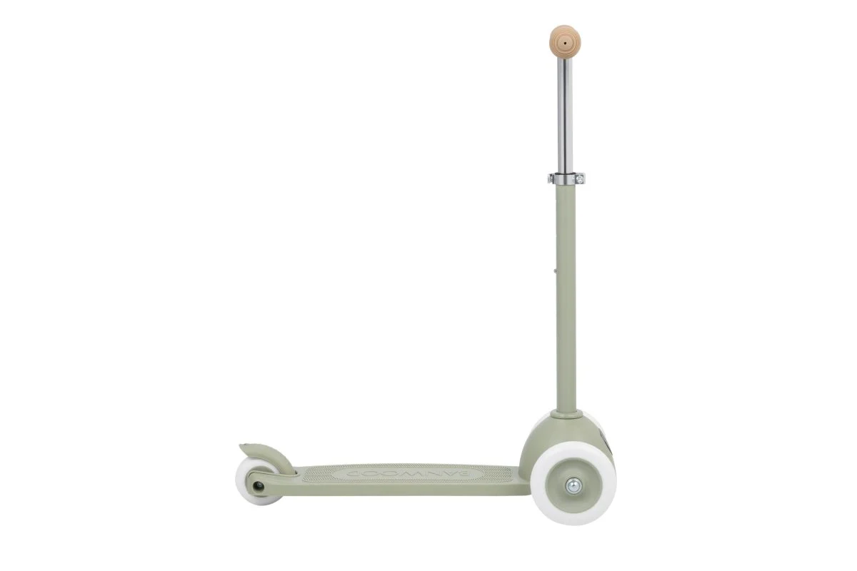 Banwood Kinderstep Eco Olive met Mandje - Image 3