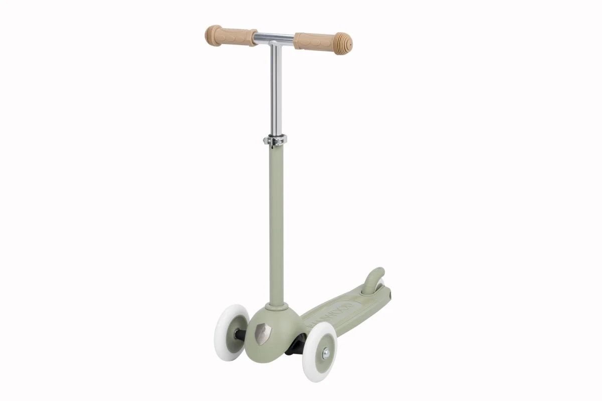 Banwood Kinderstep Eco Olive met Mandje - Image 6