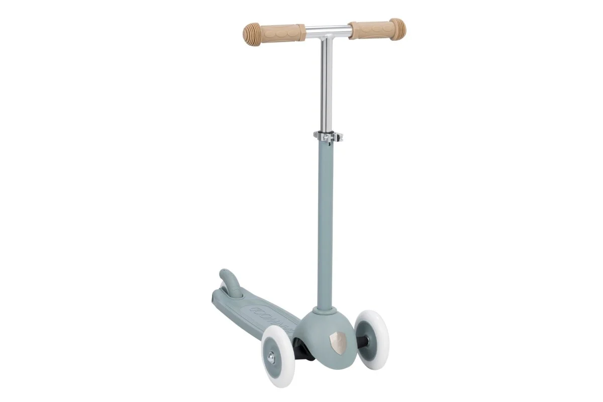 Banwood Kinderstep Eco Teal met Mandje - Image 7