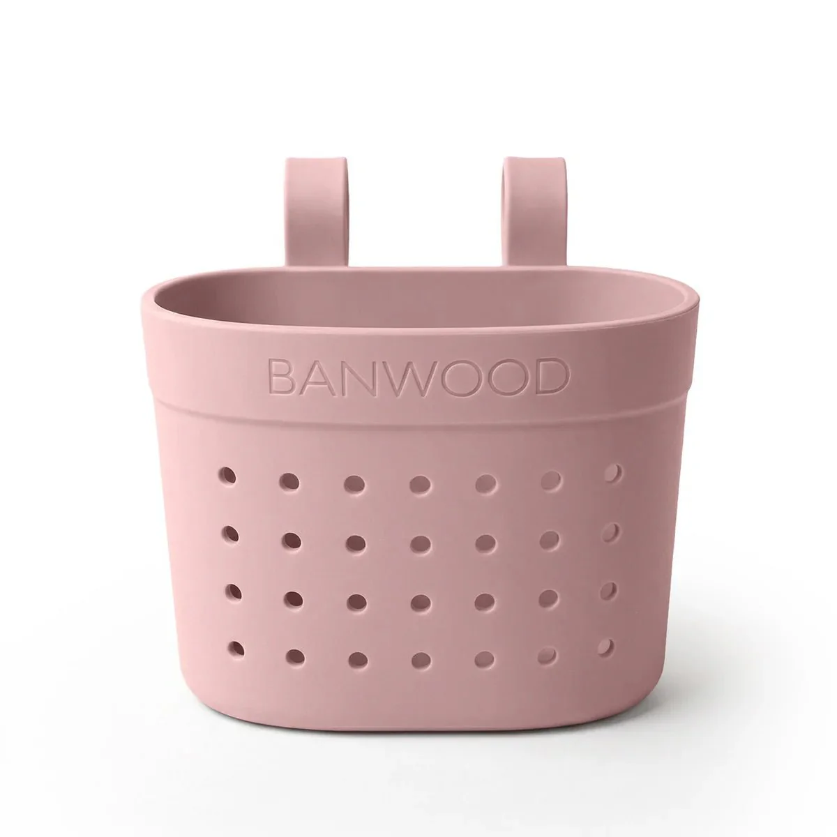 Banwood Kinderstep- en Fietsmandje Pin & Ride Dusty Rose