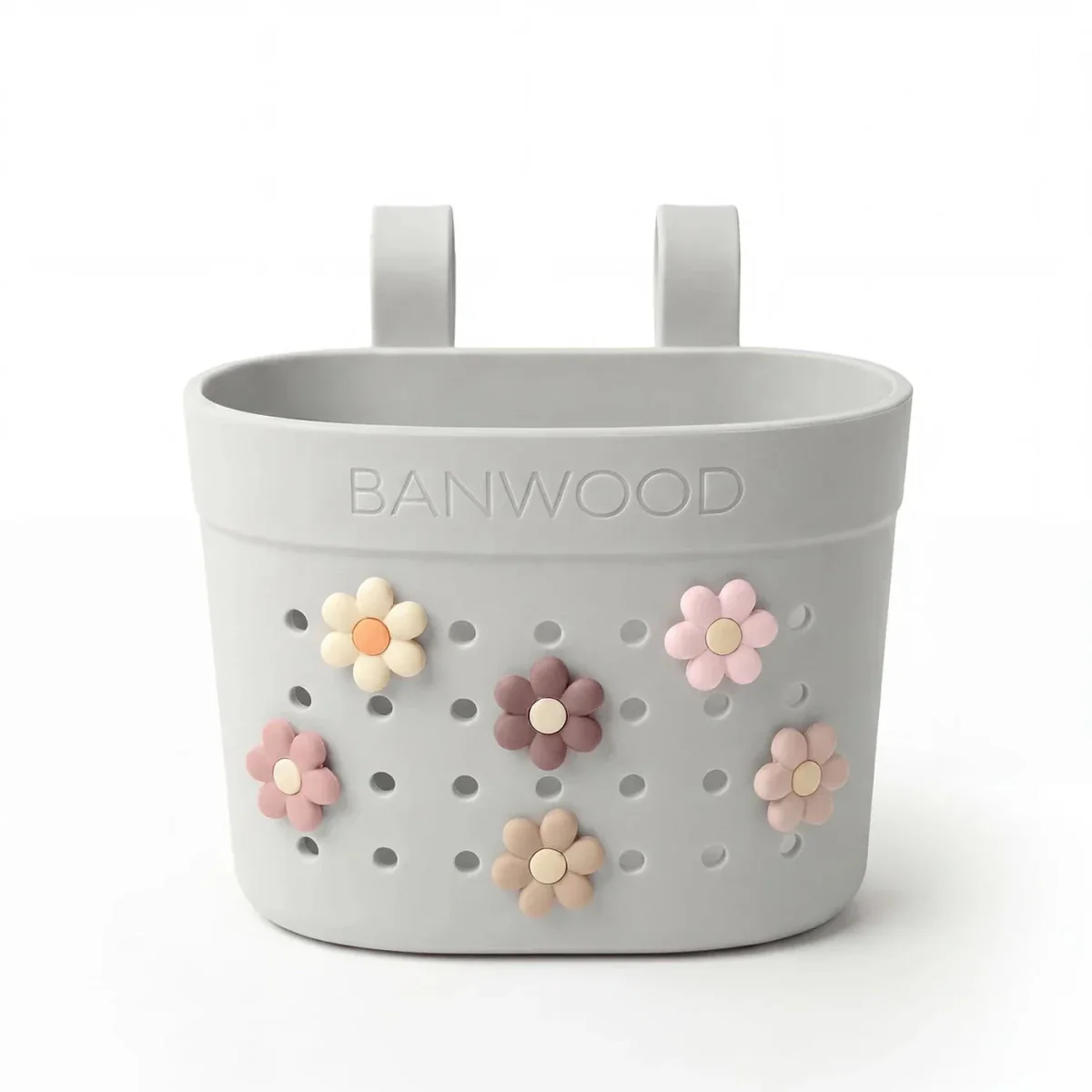 Banwood Kinderstep- en Fietsmandje Pin & Ride Ivory - Image 2