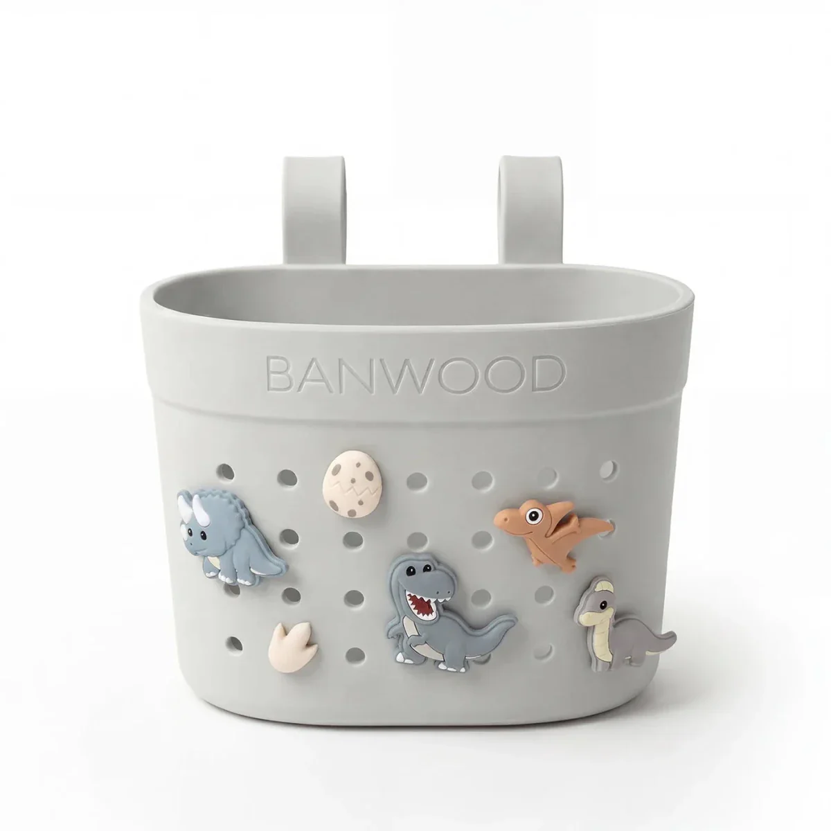 Banwood Kinderstep- en Fietsmandje Pin & Ride Ivory - Image 3