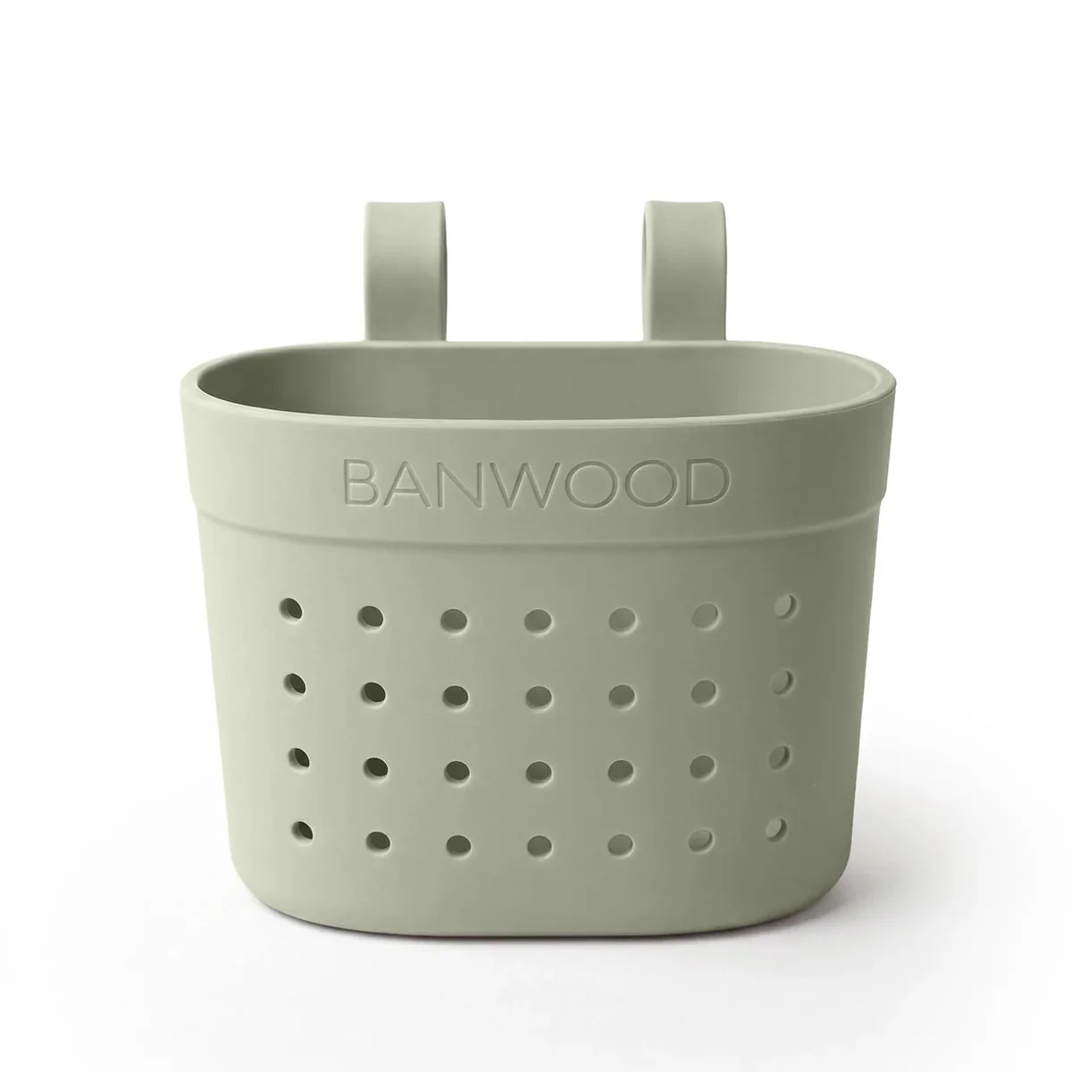 Banwood Kinderstep- en Fietsmandje Pin & Ride Olive