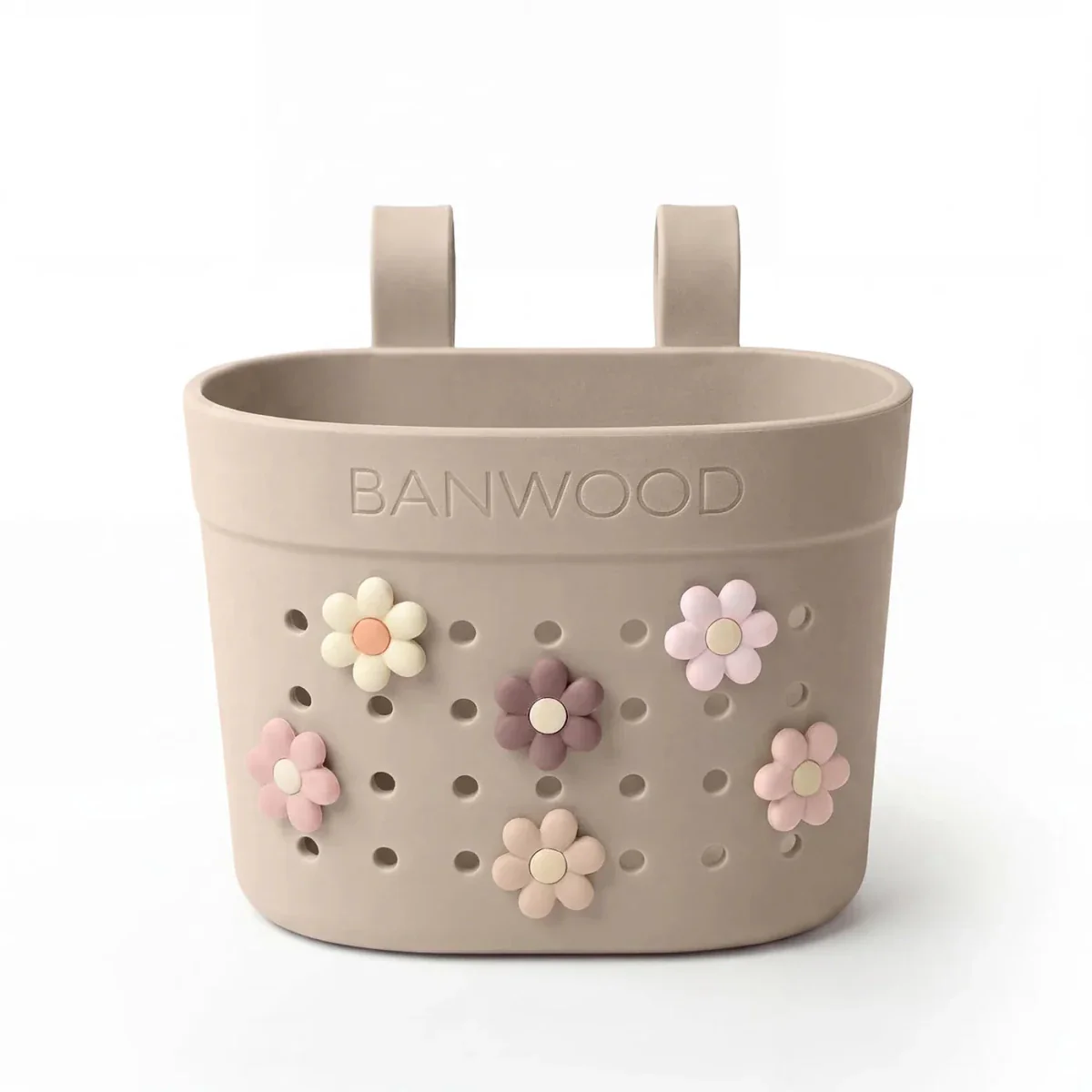 Banwood Kinderstep- en Fietsmandje Pin & Ride Sand - Image 2