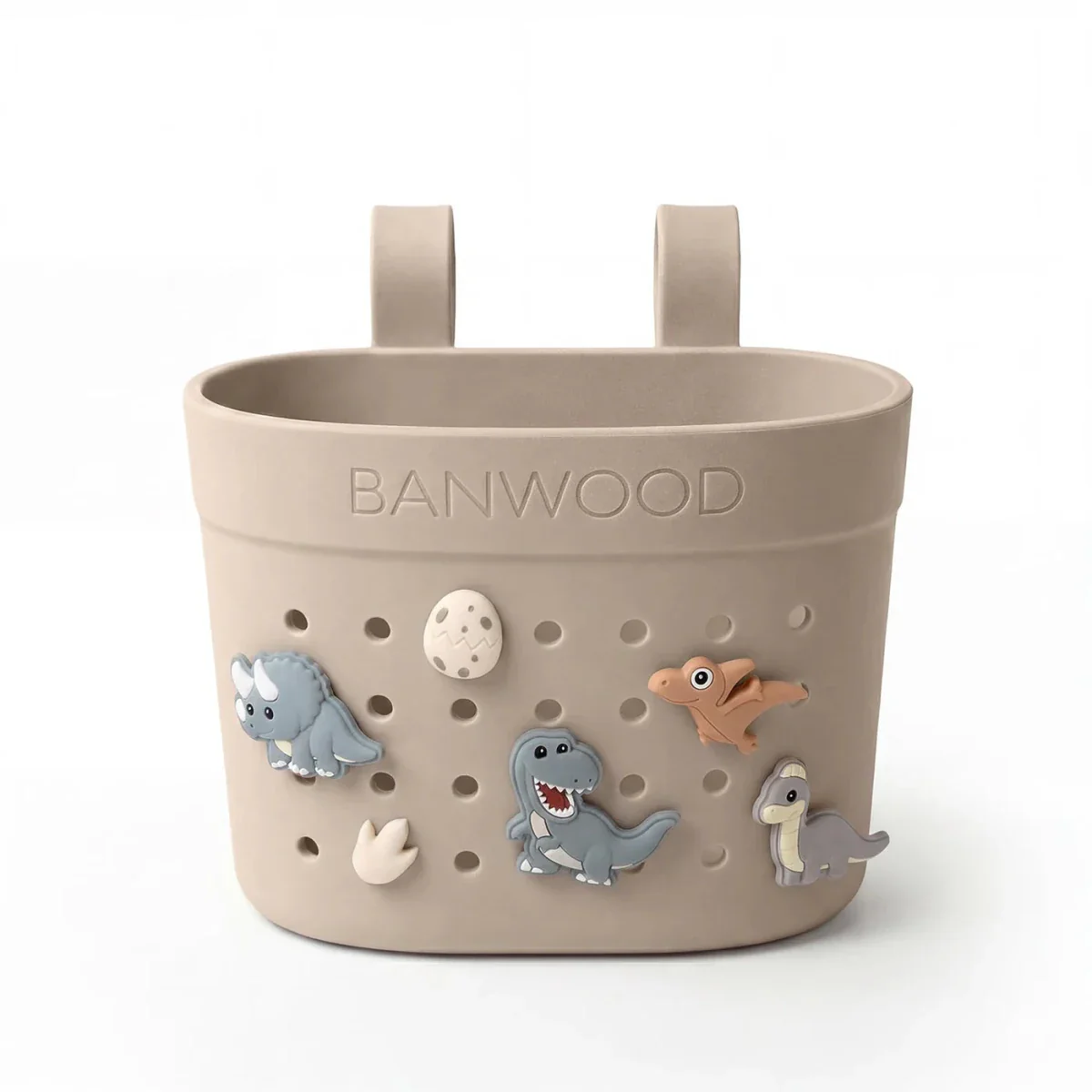 Banwood Kinderstep- en Fietsmandje Pin & Ride Sand - Image 3