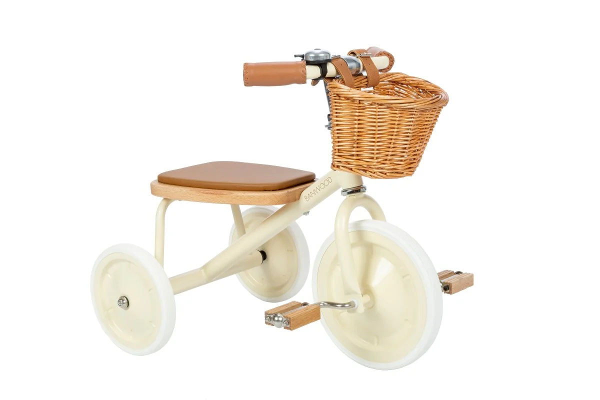 Banwood Loopfiets Cream - Image 2