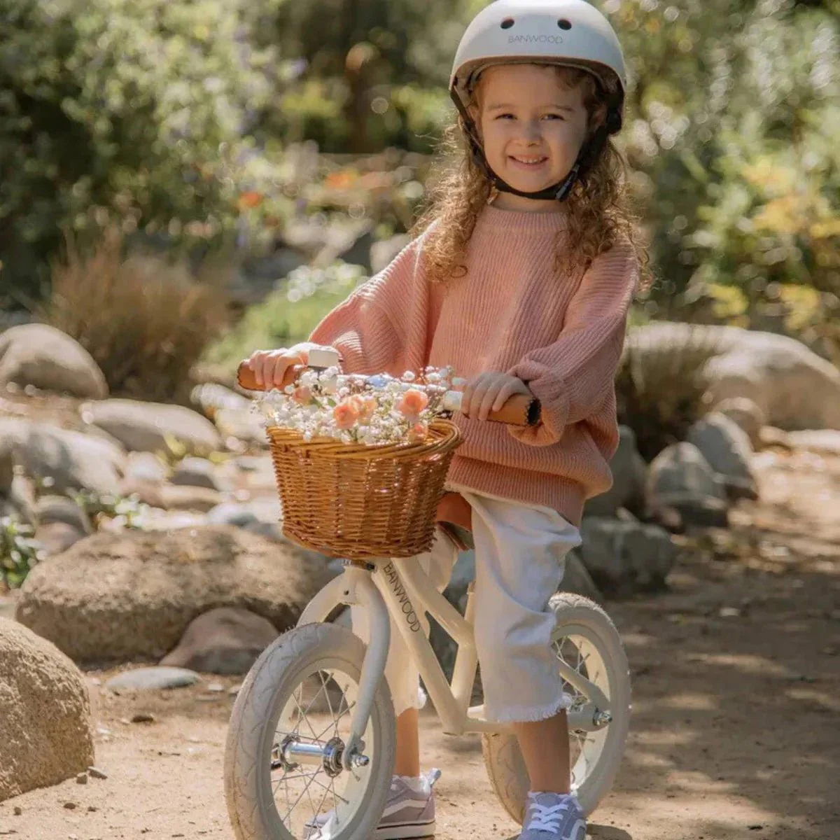 Banwood Loopfiets First Go Cream - Image 6