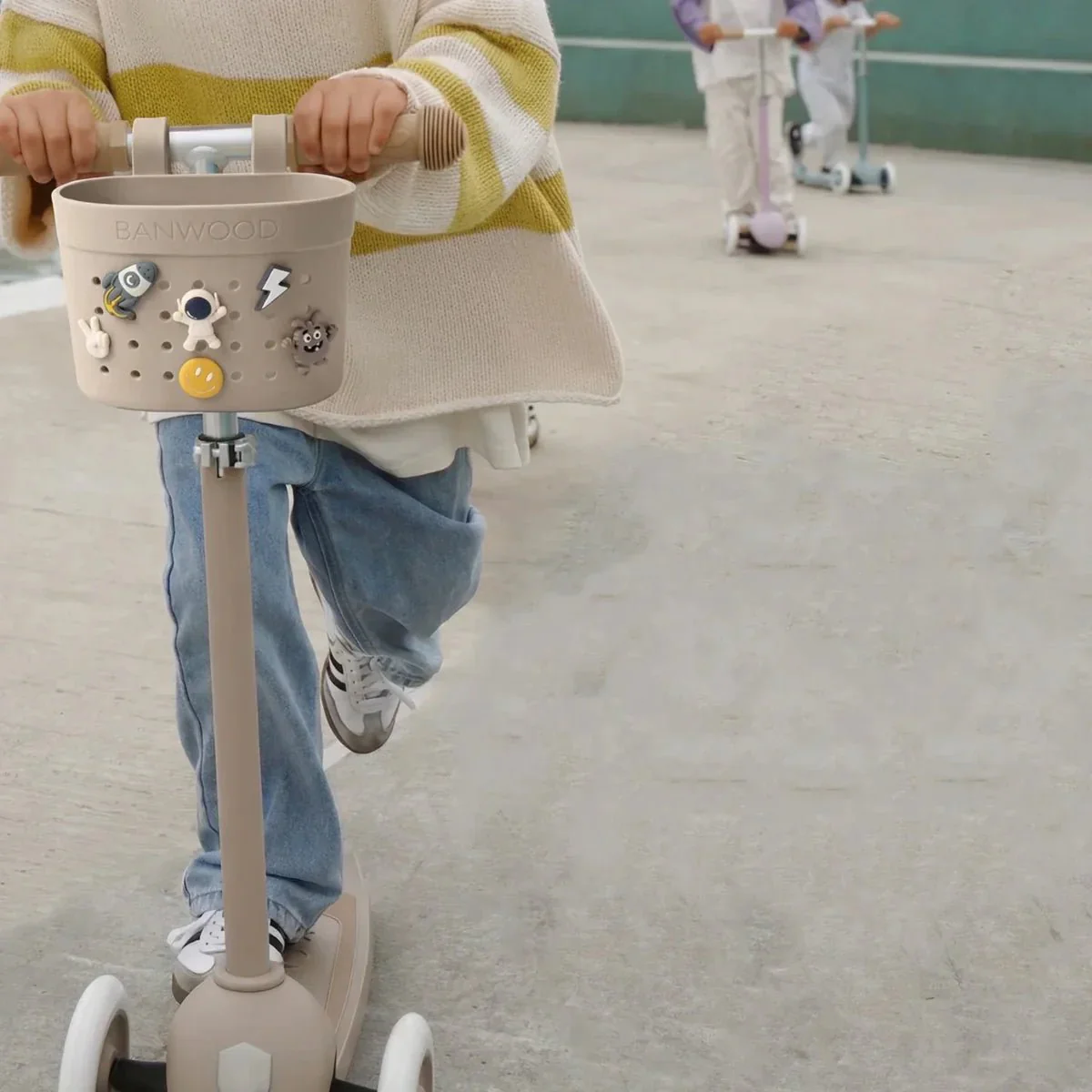 Banwood Pins Voor Kinderstep- en Fietsmandje Space - Image 3