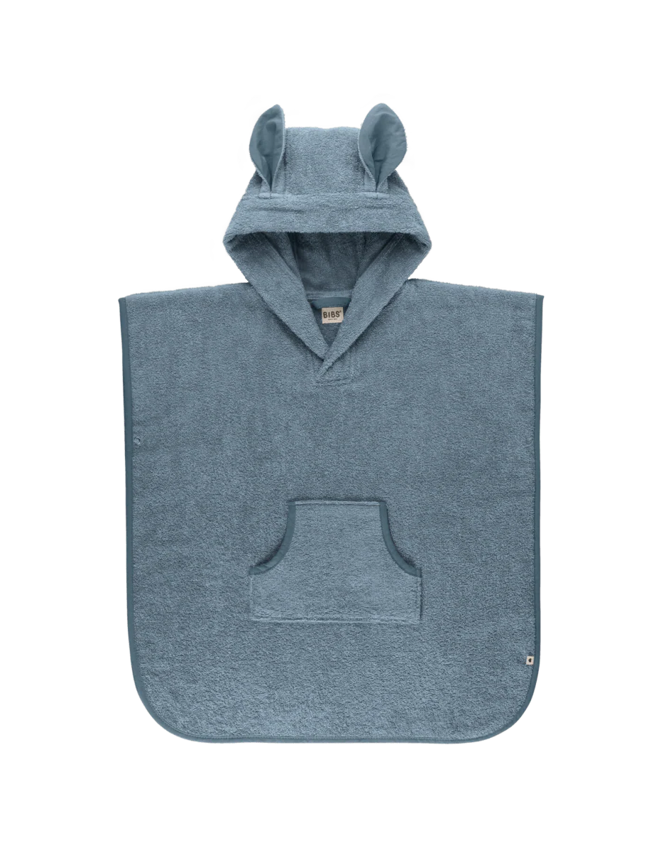 BIBS Badcape Baby Poncho Kangaroo Petrol