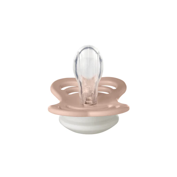BIBS Speen Maat 1 Blush Night Supreme Silicone - Image 2