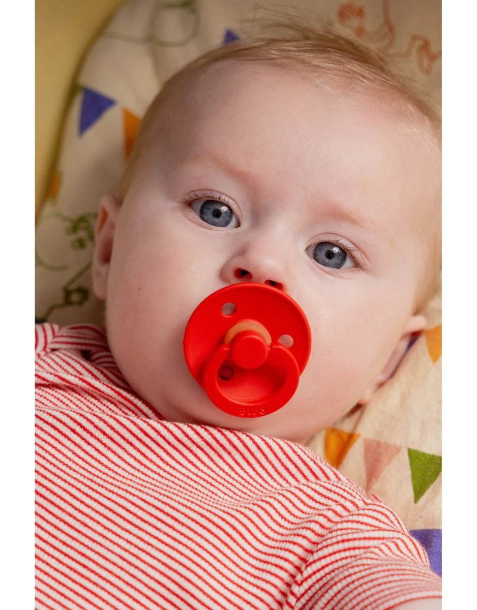 BIBS Speen Maat 1 Colour Anatomical Vanilla/Candy Apple 2St - Image 5
