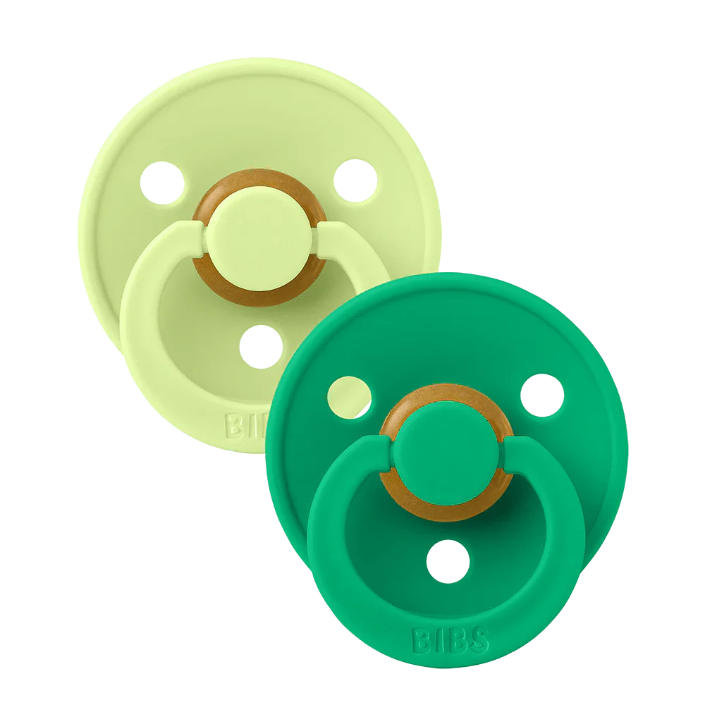 BIBS Speen Maat 1 Colour Latex Matcha/Cactus 2St