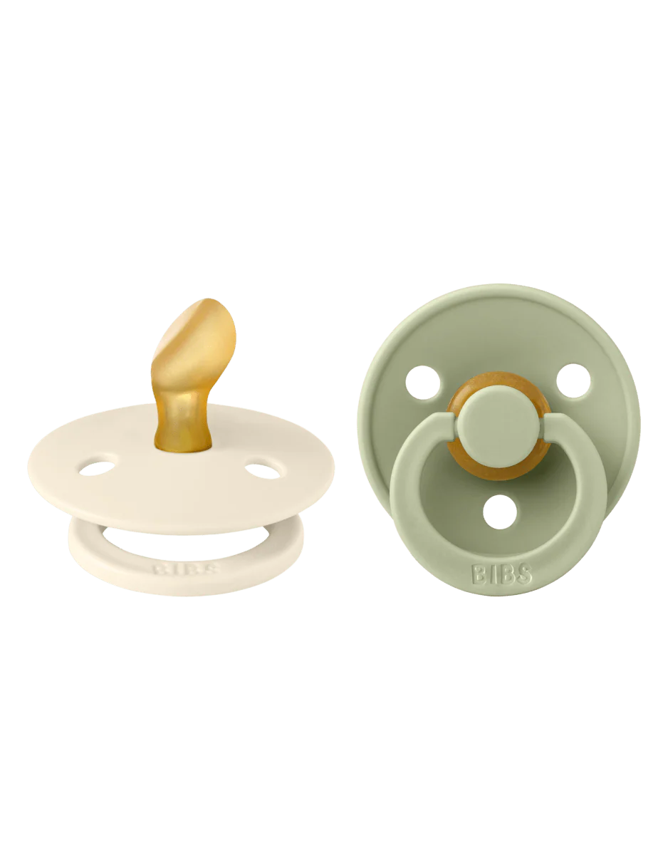BIBS Speen Maat 1 Latex Anatomical Ivory/Sage 2st