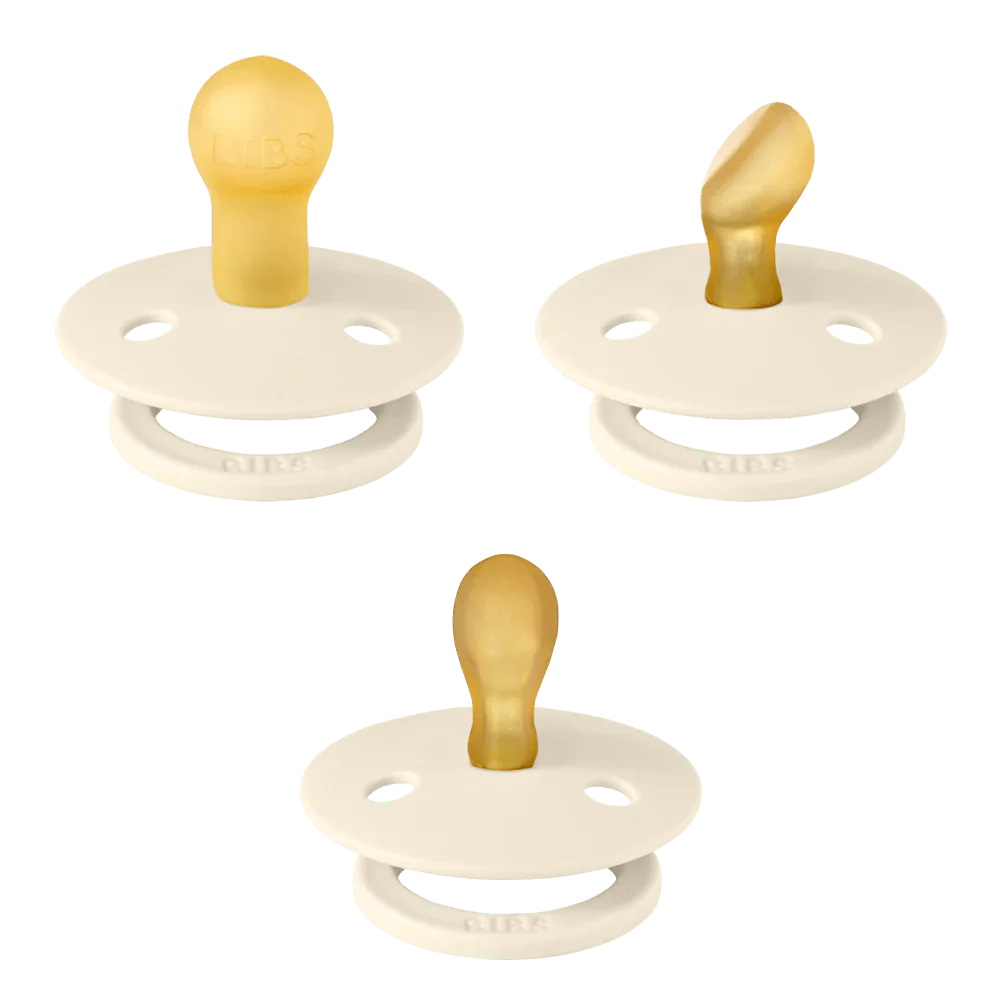 BIBS Speen Maat 1 Try-It Box Ivory