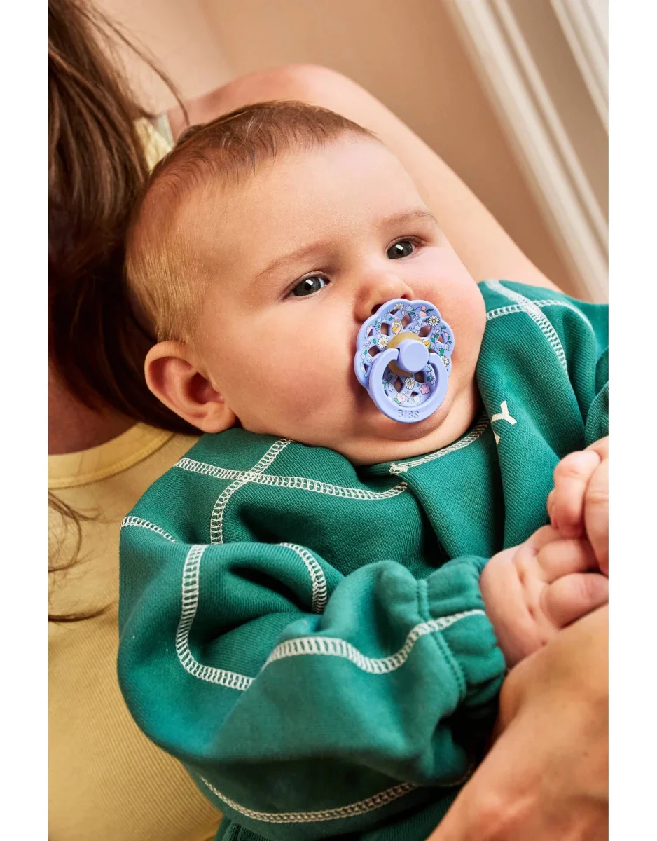 BIBS Speen Maat 1 X Liberty Pacifier Boheme Chloe Meadow Ivory Mix 2St - Image 4
