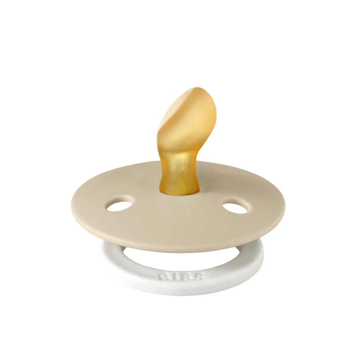 BIBS Speen Maat 2 Anatomical Vanilla Glow - Image 4