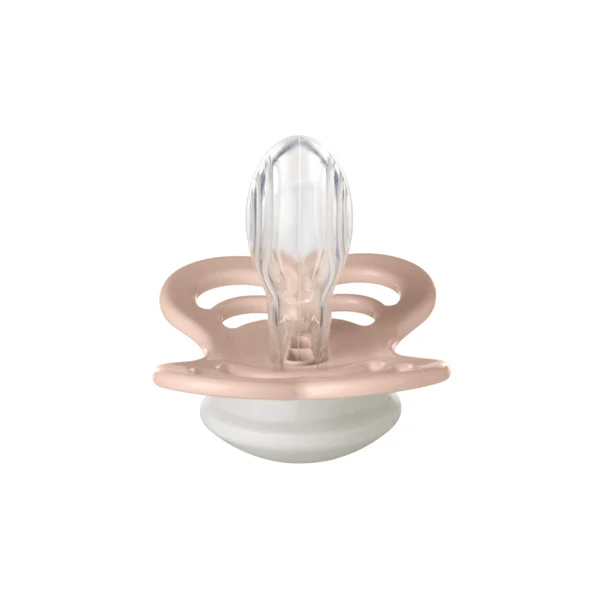 BIBS Speen Maat 2 Blush Night Supreme Silicone - Image 2