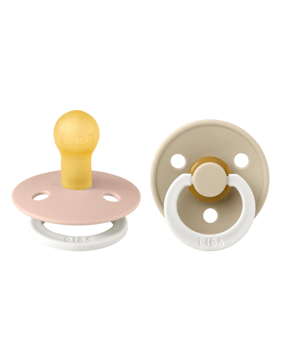 BIBS Speen Maat 2 Blush Night/Vanilla Night 2st