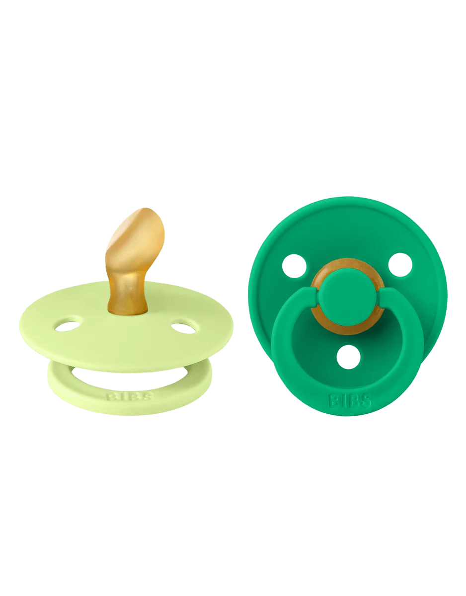 BIBS Speen Maat 2 Colour Anatomical Matcha/Cactus 2St - Image 2