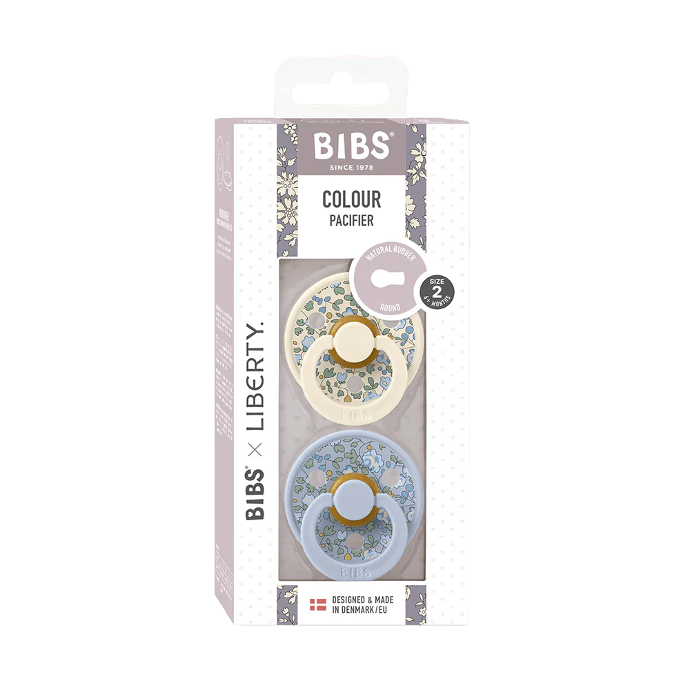 BIBS Speen Maat 2 Eloise/Dusty Blue 2St - Image 3