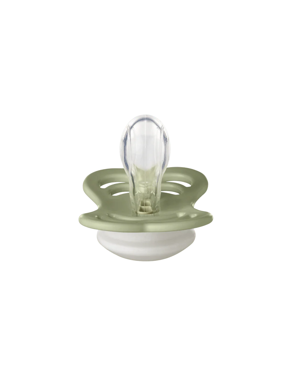 BIBS Speen Maat 2 Sage Night/Cloud Night Supreme Silicone 2st - Image 4