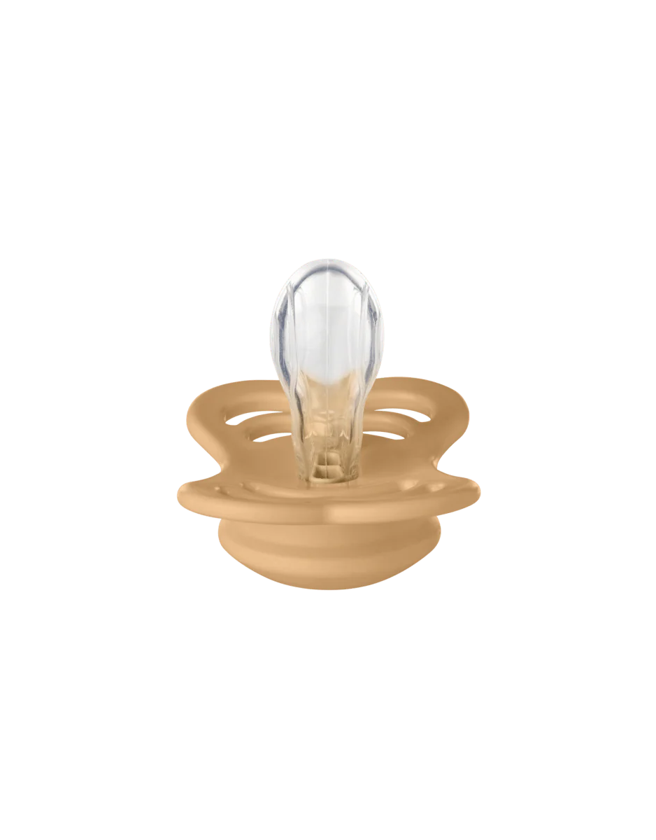 BIBS Speen Maat 2 Silicone Supreme Desert Sand - Image 3