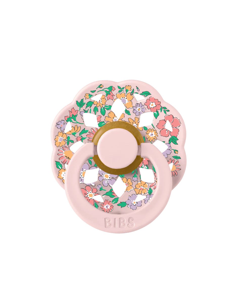 BIBS Speen Maat 2 X Liberty Pacifier Boheme Oscar Meadow Blossom Mix 2St - Image 3