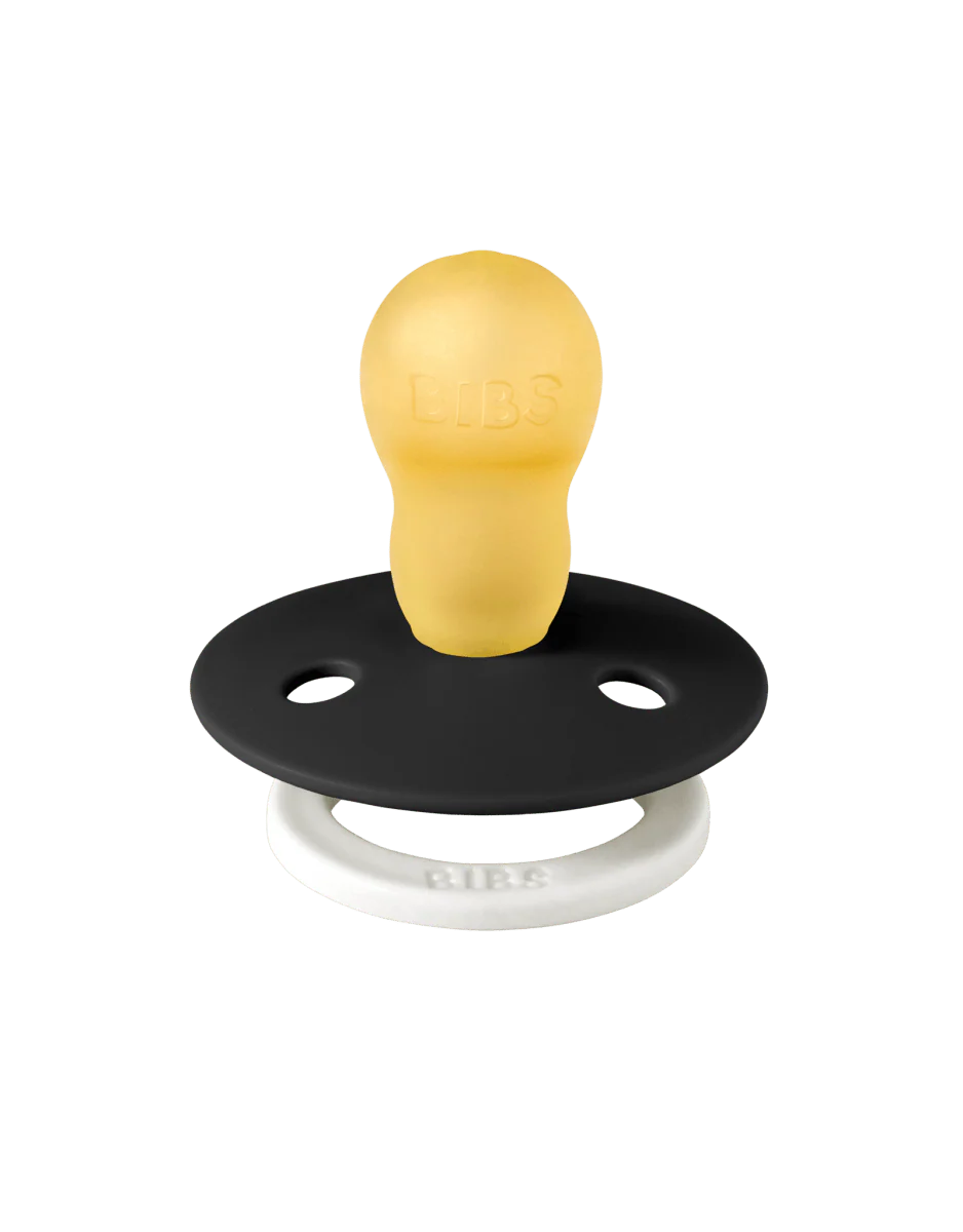 BIBS Speen Maat 3 Black Glow/Vanilla Glow 2St - Image 3