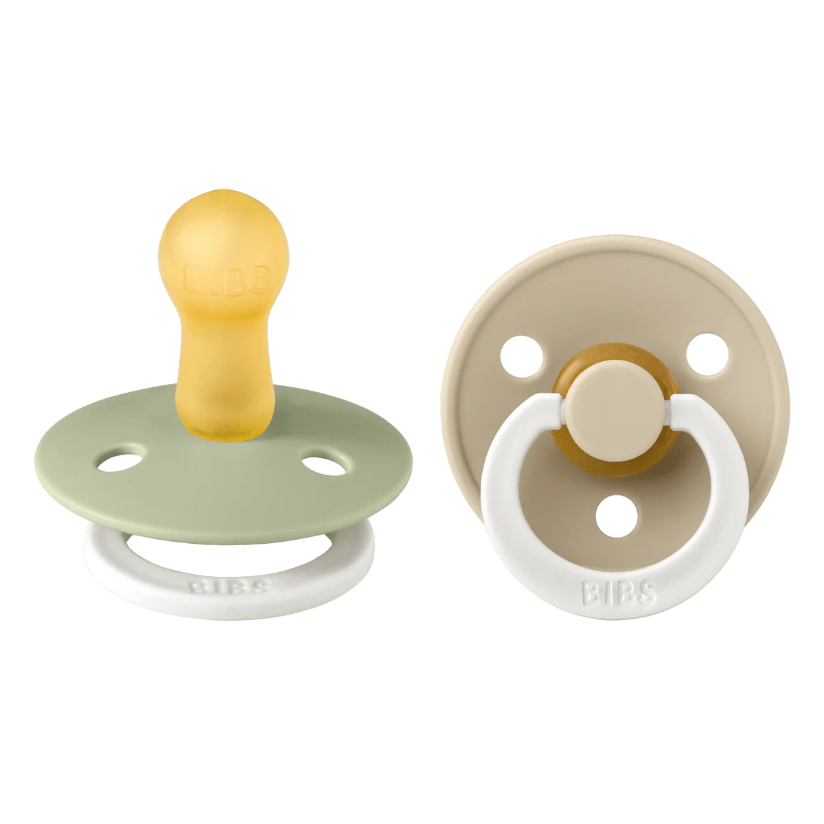 BIBS Speen Sage Glow/Vanilla Glow 2St